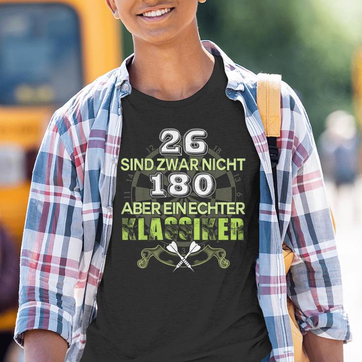 Darts 26 Sind Zwar Nicht 180 Aber Eechter Klassiker Kinder Tshirt