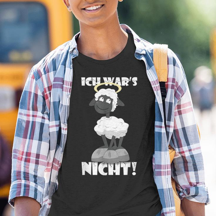 Das Schaf War Es Nicht Oder Ich Wars Nicht Süßsheep German S Kinder Tshirt