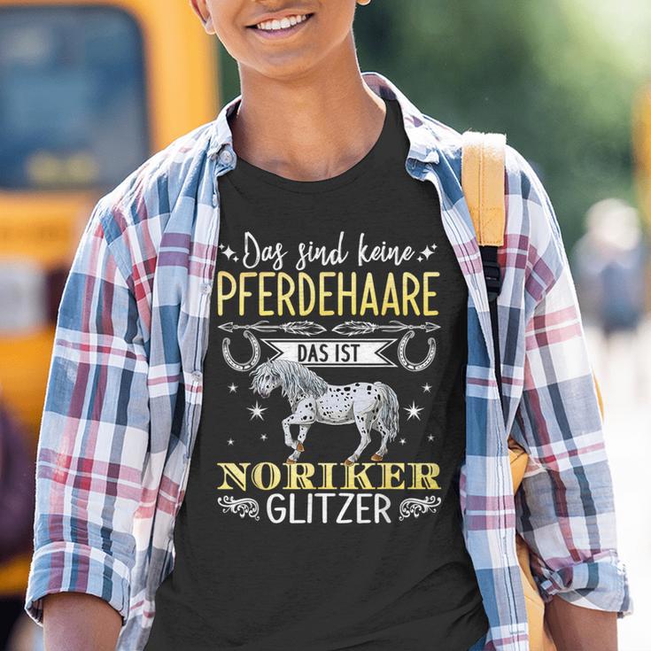 Das Sind Keine Pferdehaare Das Ist Ist Noriker Glitter Pferde Kinder Tshirt