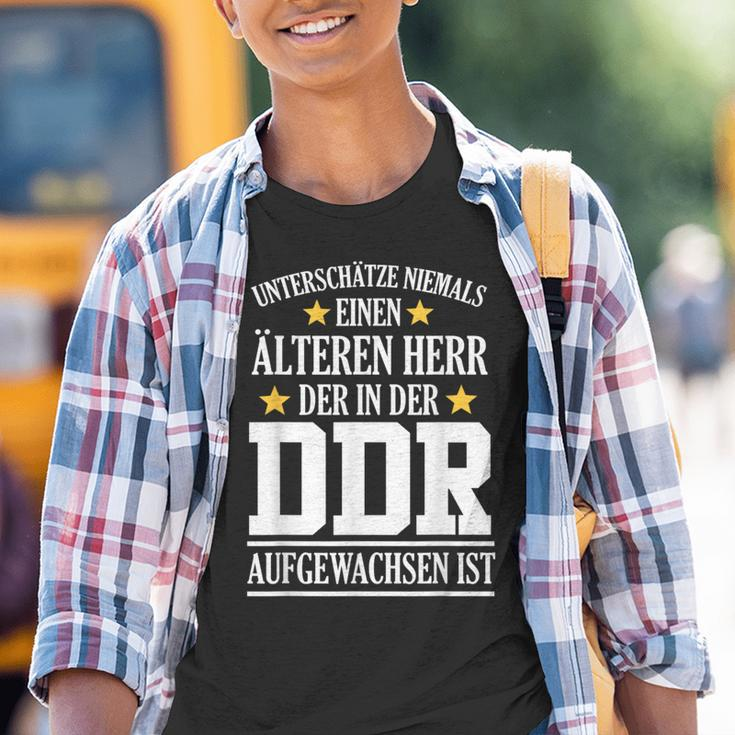 Ddr Ossi Ostdeutschland Saying Older Mr Surprise Kinder Tshirt