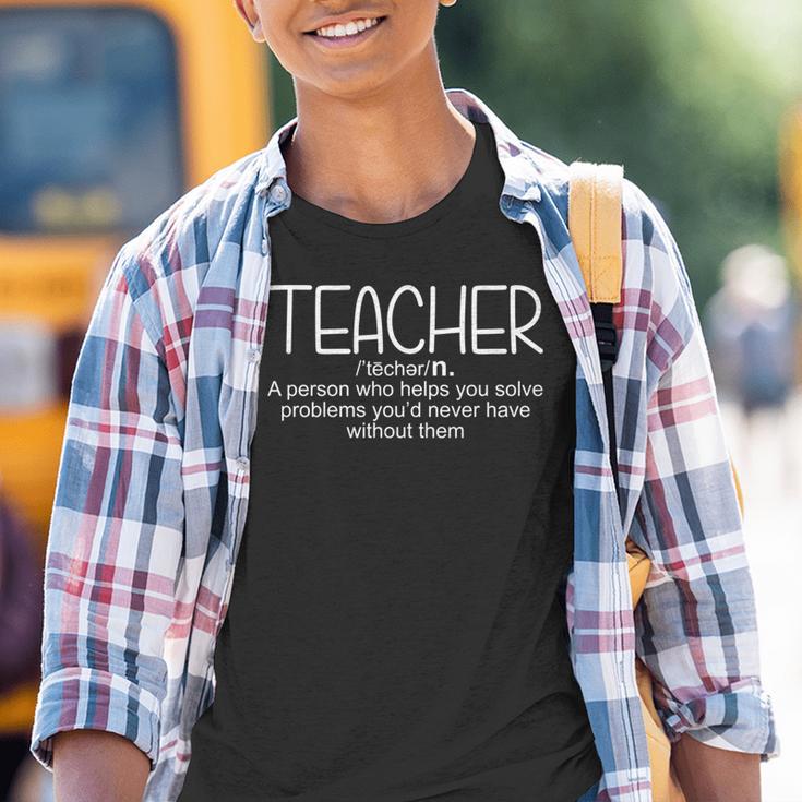 Definition Lehrer Schüler Kinder Tshirt