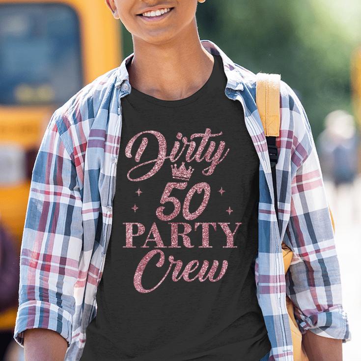 Dirty 50 Crew Süße Squad-Party Zum 50 Geburtstag Kinder Tshirt