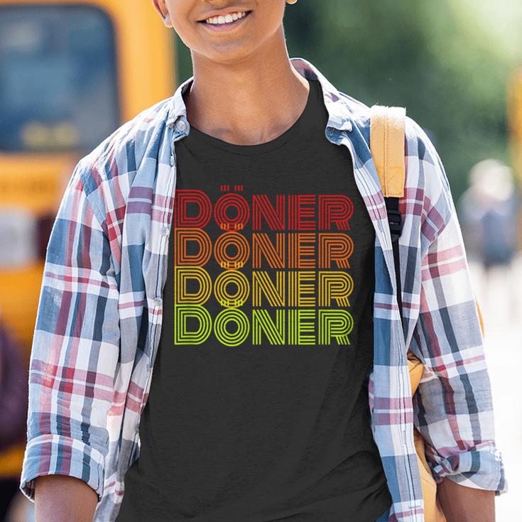 Doner Kebab Retro Kinder Tshirt