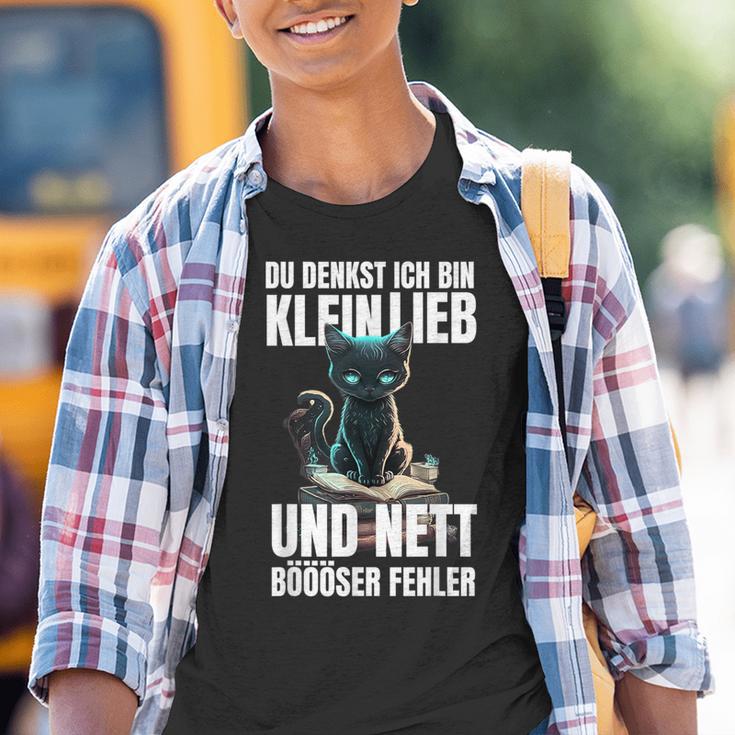 Du Denkst Ich Bin Klein Lieb Und Nett Evil Fehler Kinder Tshirt