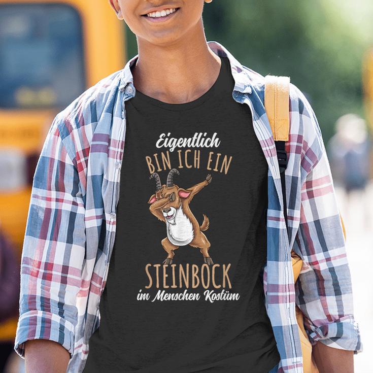 Eigentlich Bin Ich Ein Steinbock Kostüm Kinder Tshirt