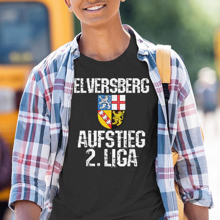 Elversberg Saarland Sve 07 Fan 2 League Aufsteigung 2023 Football Kinder Tshirt