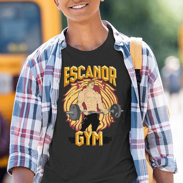 Escanor Gym Pride Kinder Tshirt