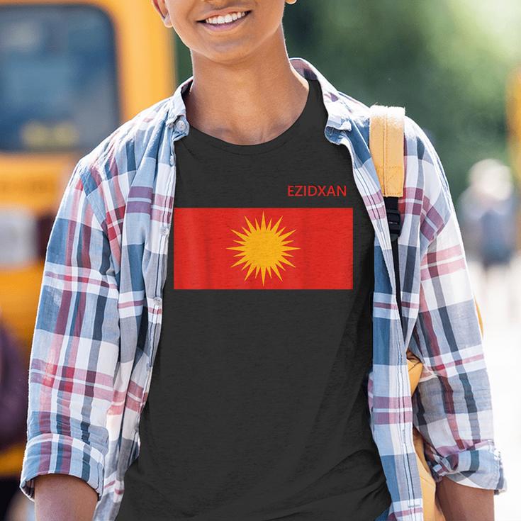 Ezidi Flag Yezidiintage Kinder Tshirt