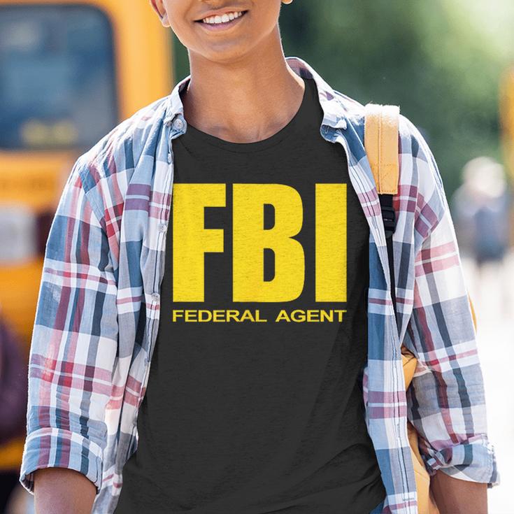 Fbi Federal Bureau Of Investigation Chest Logo Agent Kinder Tshirt