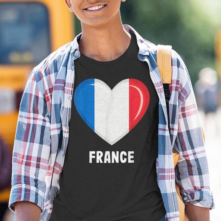 French France Flag Kinder Tshirt