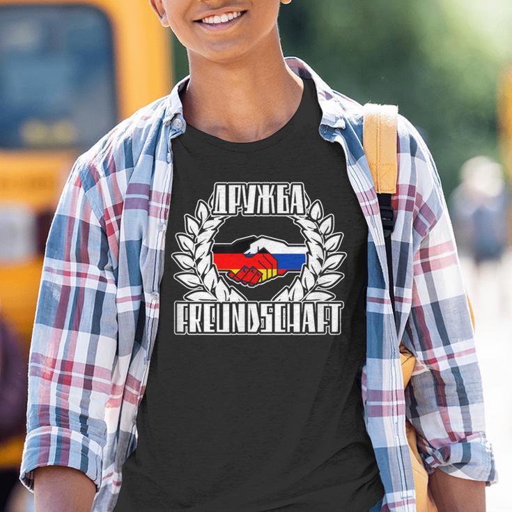 Freundschaft Deutschland Und Russland Kinder Tshirt