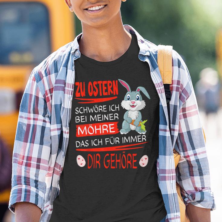 With Easter Bunny Zu Ostern Das Ich Für Immer Dir Gehörre Kinder Tshirt