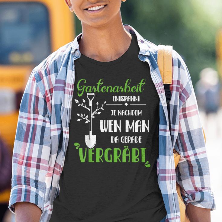 Gardening Relaxed Kinder Tshirt