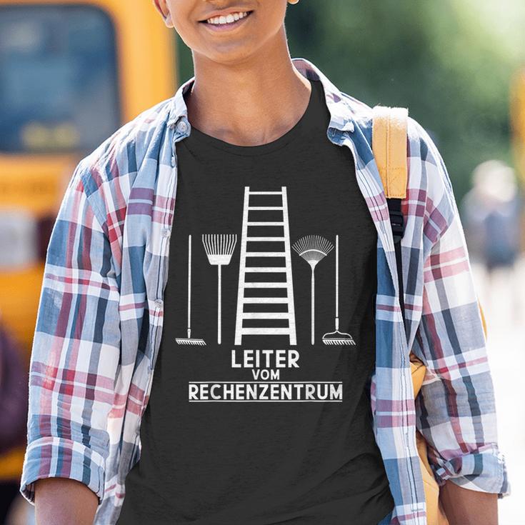 Garten Ladder Vom Rechenzenttrum Kinder Tshirt