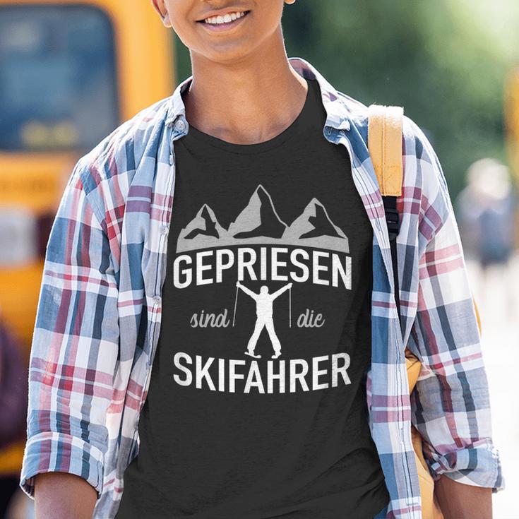 Gepriesen Sind Die Skiers Kinder Tshirt