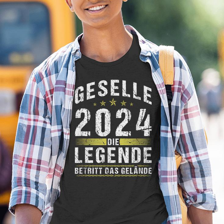 Geselle 2024 Gesellenprüfung Bestandene Ausbildung Kinder Tshirt