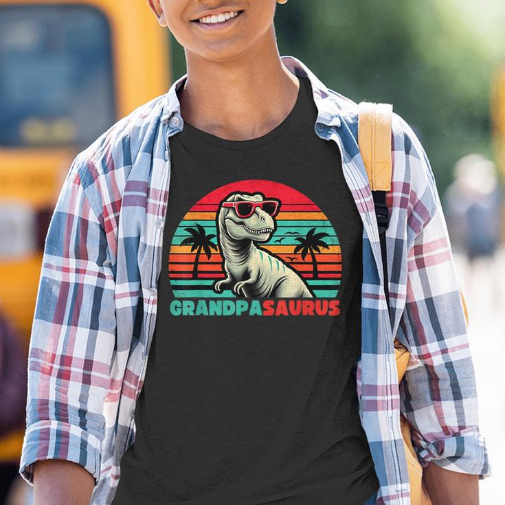 GrandpasaurusRex Opa Saurus Dinosaurier Familie Kinder Tshirt