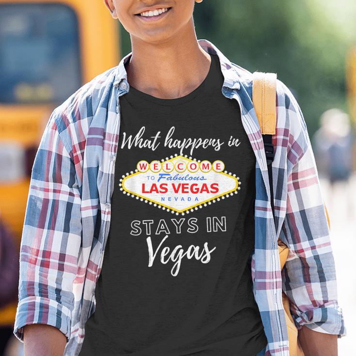 What Happens In Vegas Sin City Las Vegas Kinder Tshirt