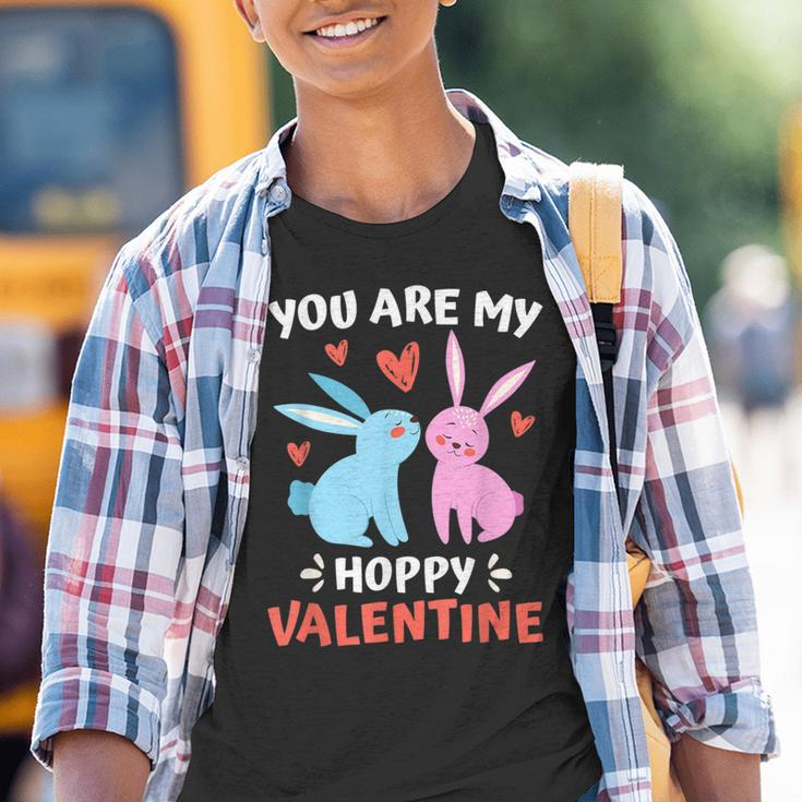 Hoppel Rabbit Ich Liebe Mein Hasen Valentine's Day Kinder Tshirt