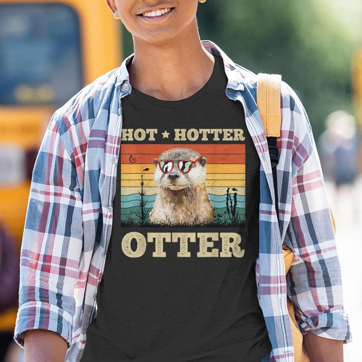 Hot Hotter Otter Sea Otter Otterlove Kinder Tshirt
