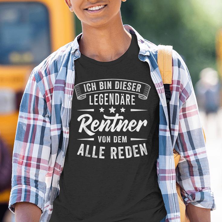 Ich Bin Dieser Legendary Rentner Kinder Tshirt