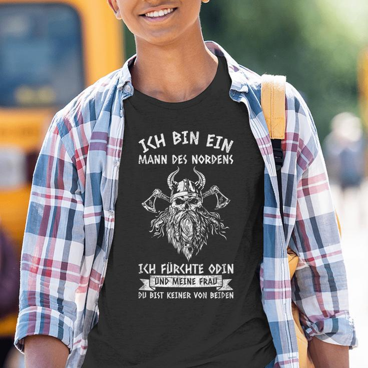 Ich Bin Ein Mann Des Nordens Ich Bin Ein Mann Des Kinder Tshirt