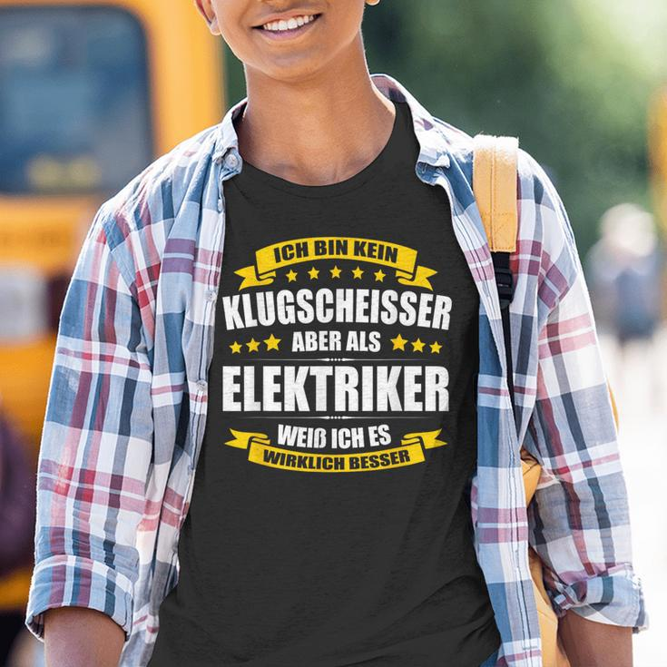 Ich Bin Kein Klugscheisser Electricians Geselle Electronics I Kinder Tshirt