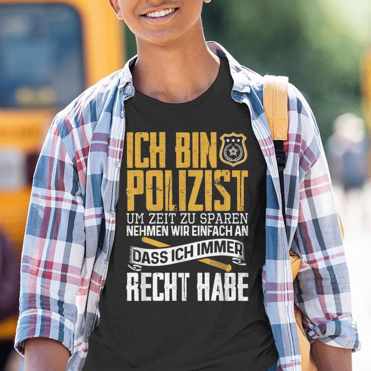 Ich Bin Polizist Um Zeit Zu Save Take Wir Einfach Dass Kinder Tshirt