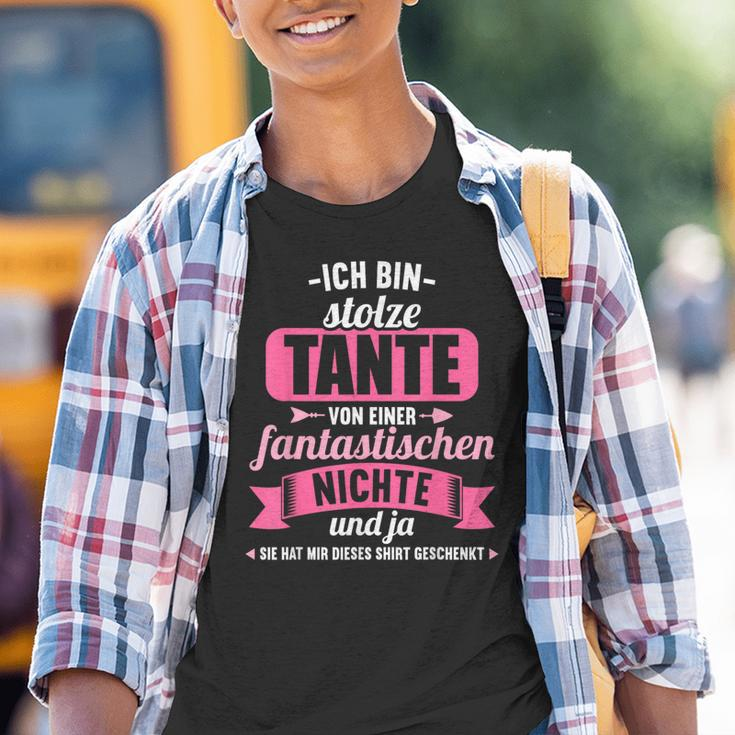 Ich Bin Stolze Tanteon Einer Fantastischen Niece Tanten German Kinder Tshirt