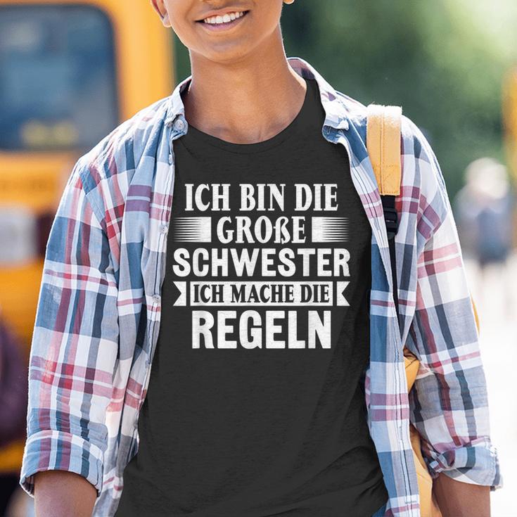 Ich Mache Die Rules Ich Bin Die Große Schwester Kinder Tshirt