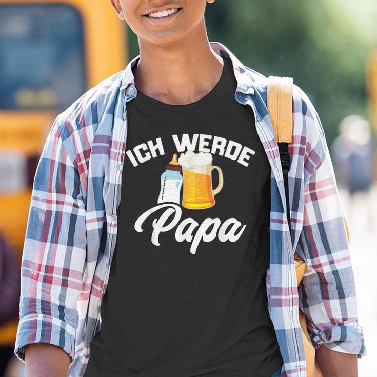 Ich Werde Papa Werdender Papaater Loading 2023 2024 Kinder Tshirt