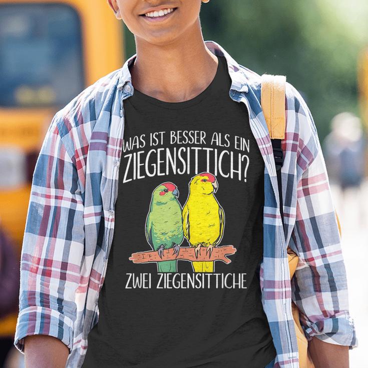 Was Ist Besser Als Ein Goat Parakeet Kinder Tshirt