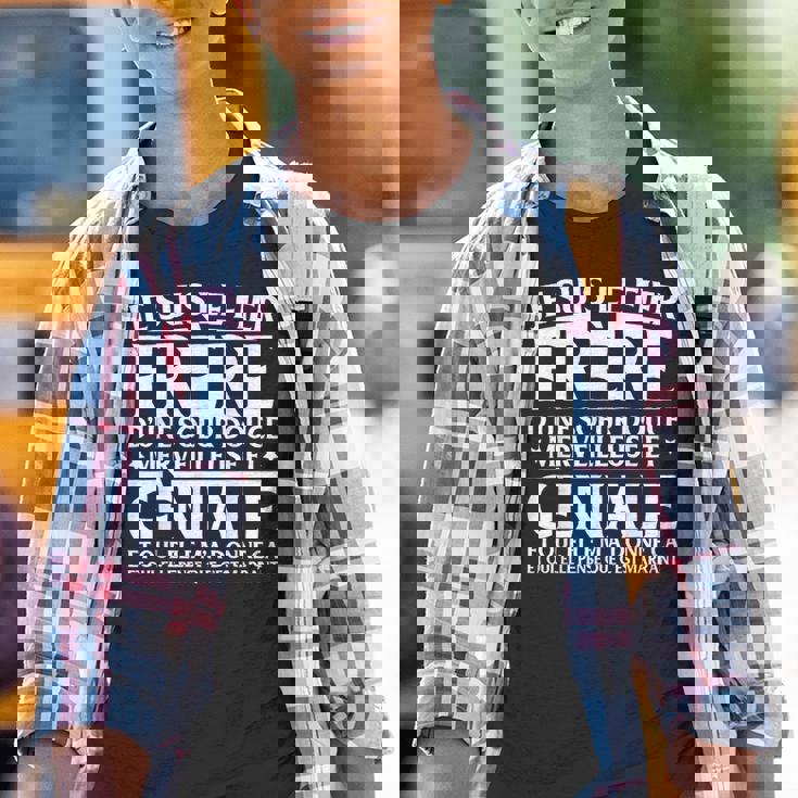 T Shirt Personnalisé Ensemble Vetement Frere Et Soeur Je Suis Le