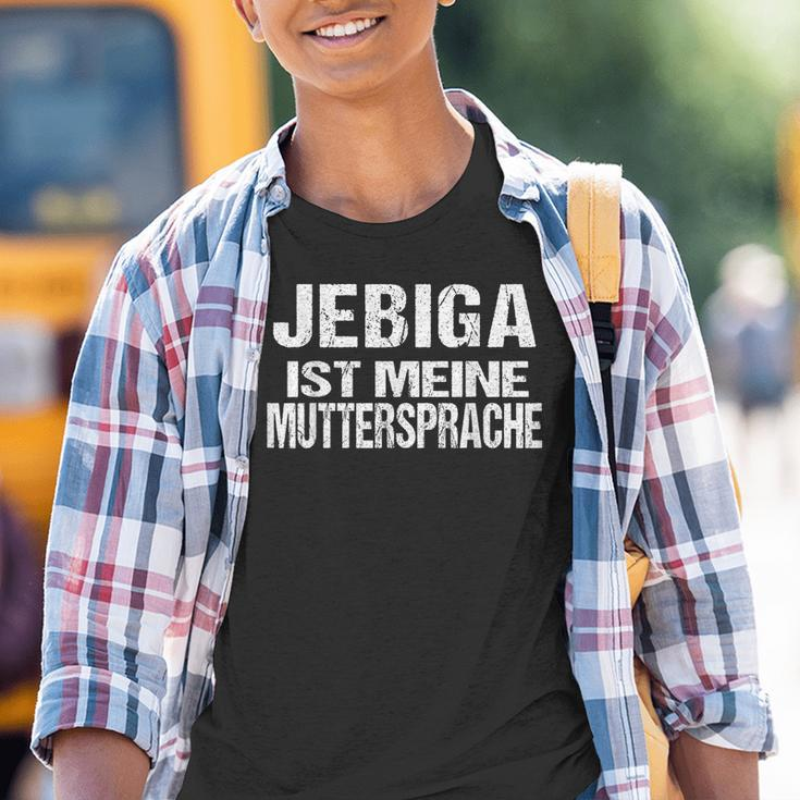 Jebiga Ist Meine Muttersprache Jugo Fraugo Yugoslavia Kinder Tshirt
