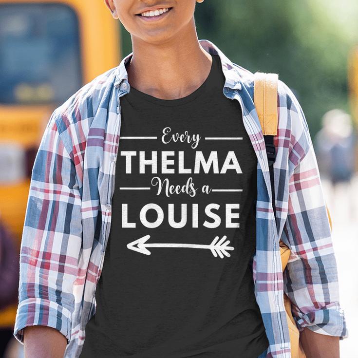 Jede Thelma Braucht Eine Louise Die Zu Besten Freunden Passt Kinder Tshirt