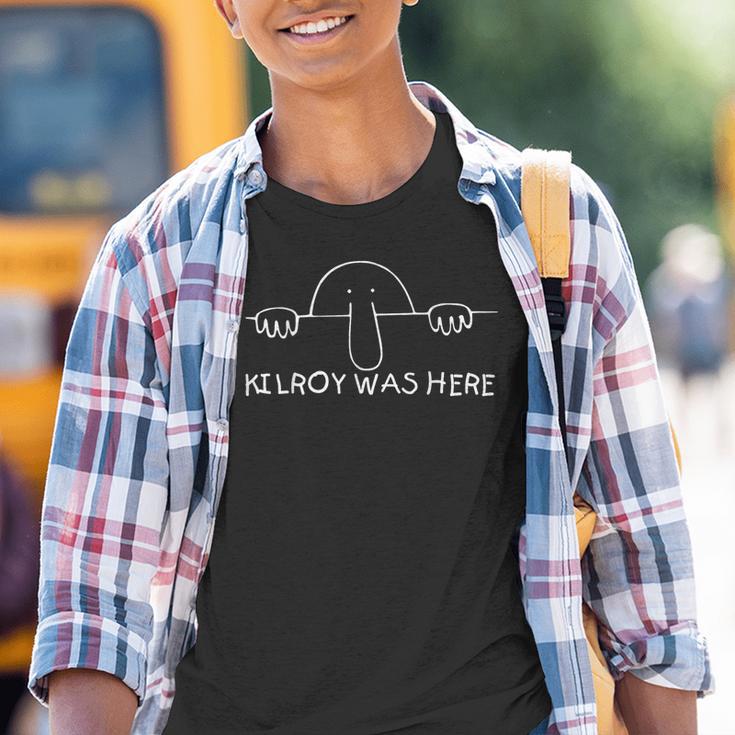 Kilroy What Here Perfecteteran Wwiiintage Kinder Tshirt