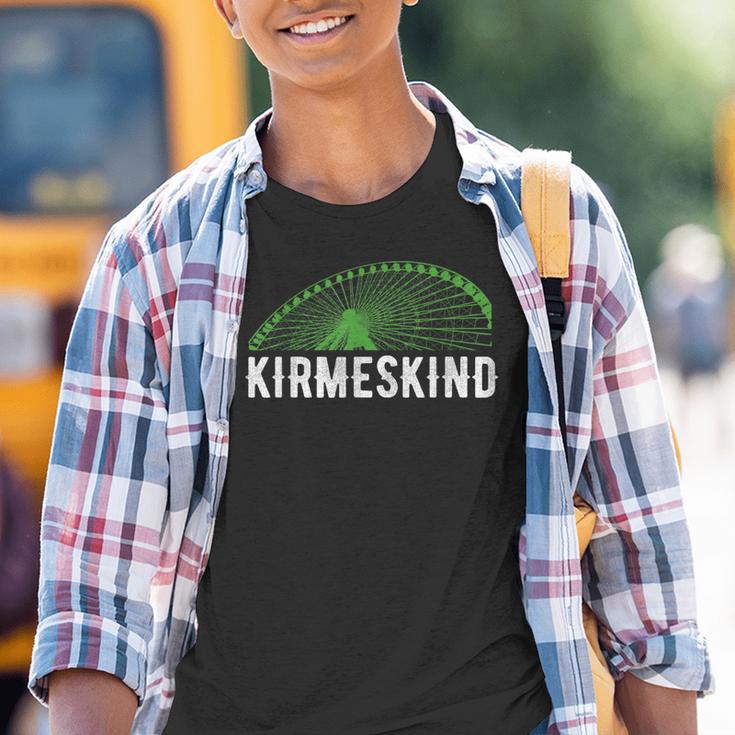 Kirmeskind Kirmes Ferrenrad Rummelplatz Kinder Tshirt