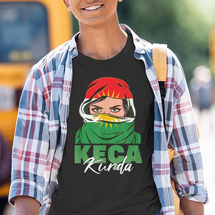 Kurdish Flag Kurdistan Kinder Tshirt