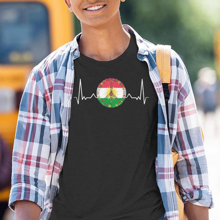 Kurdistan Kurde Kurdish Flag Kinder Tshirt