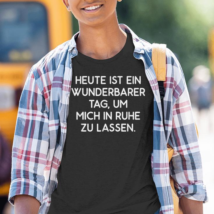 Lass Mich In Ruhe Geh Mir Nicht Auf Die Nerven Decorative Kinder Tshirt