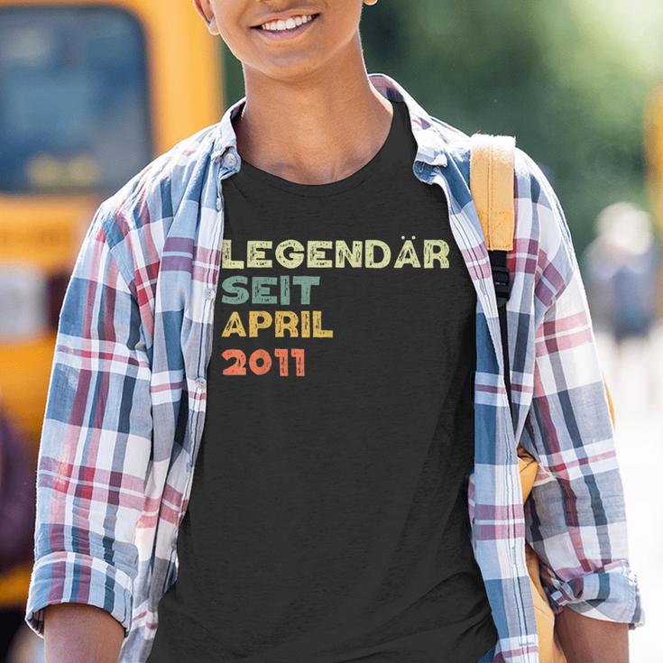 Legendär Seit April 2011 Geboren Kinder Tshirt