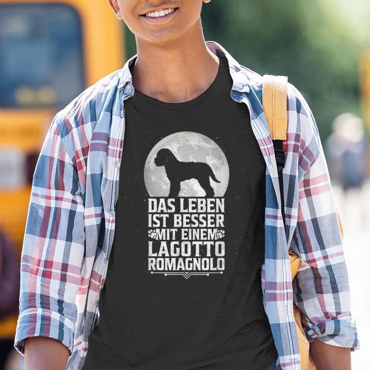 Life Is Better With Lagotto Romagnolo Truffle Dog Owner Kinder Tshirt