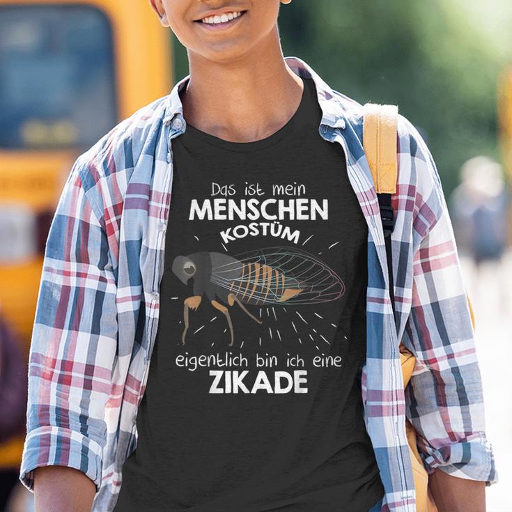 Mein Menschen Kostüm Bin Ich Eine Zikada Kinder Tshirt