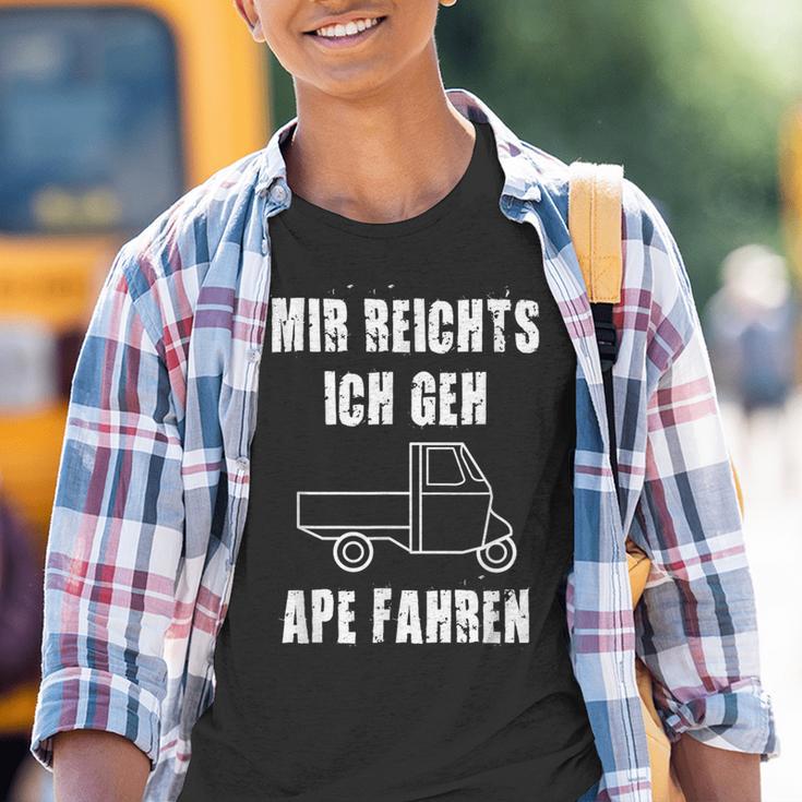 Mir Reichts Geh Ape Fahren I Italien Tricycle Trike Ape Kinder Tshirt