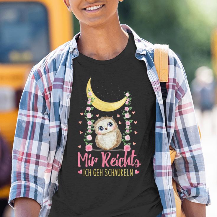 Mir Reichts Ich Geh Schaukelen Kinder Tshirt