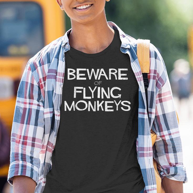 Narzisstische Überlebende Bewusstseinorsichtor Fliegenden Affen Kinder Tshirt