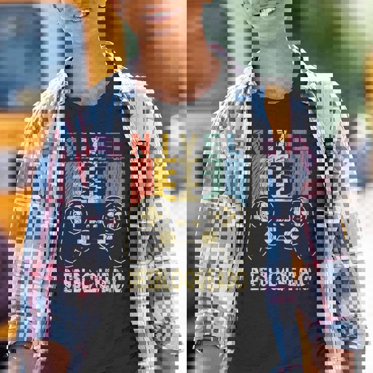 Nivel 35 Desbloqueado Gamer 35 Años Cumpleaños Camiseta niño