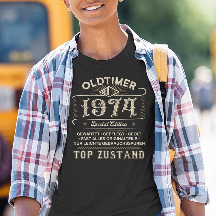 Oldtimer Baujahr 1974 Special Edition 50 Geburtstag Jahrgang Kinder Tshirt