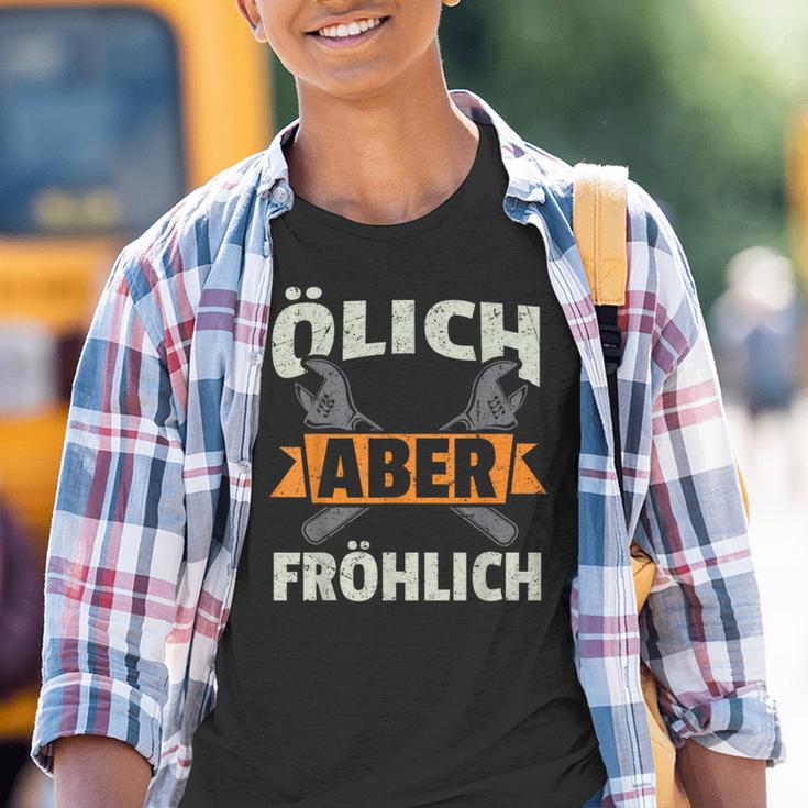 Ölich Aber Fröhlich Mechatronics Mechanic Kinder Tshirt