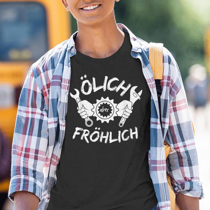 Ölich Aber Fröhlich Simson Ddr Moped Two Strokeintage Kinder Tshirt